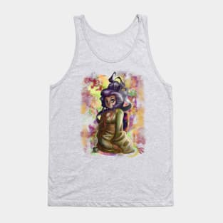 Green Tea Geisha Tank Top